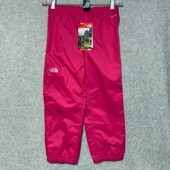 The North Face Rain Pants Girls Size 6 DryVent Pink Waterproof Pants - Picture 1 of 9